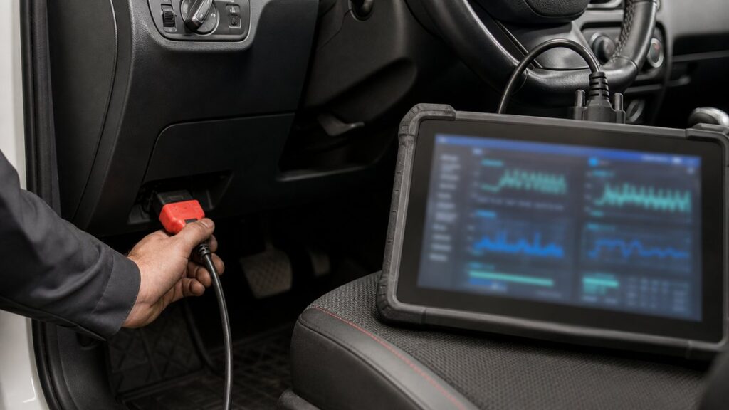 Компьютерная диагностика автомобиля через OBD-разъём