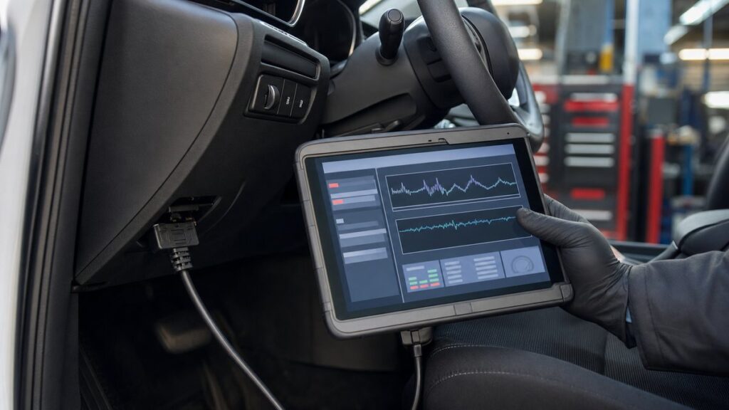 Компьютерная диагностика автомобиля через OBD-разъём