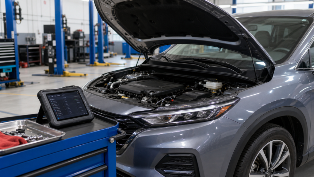 Техническое обслуживание автомобиля Changan